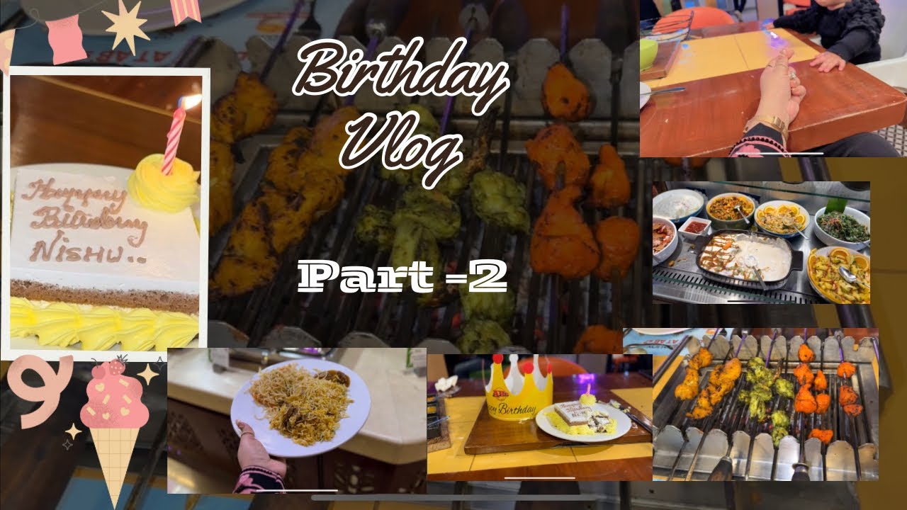Birthday Celebration |Dinner at Absolute BBQ in Qatar|Husband surprised me with #shopping  #vlog 