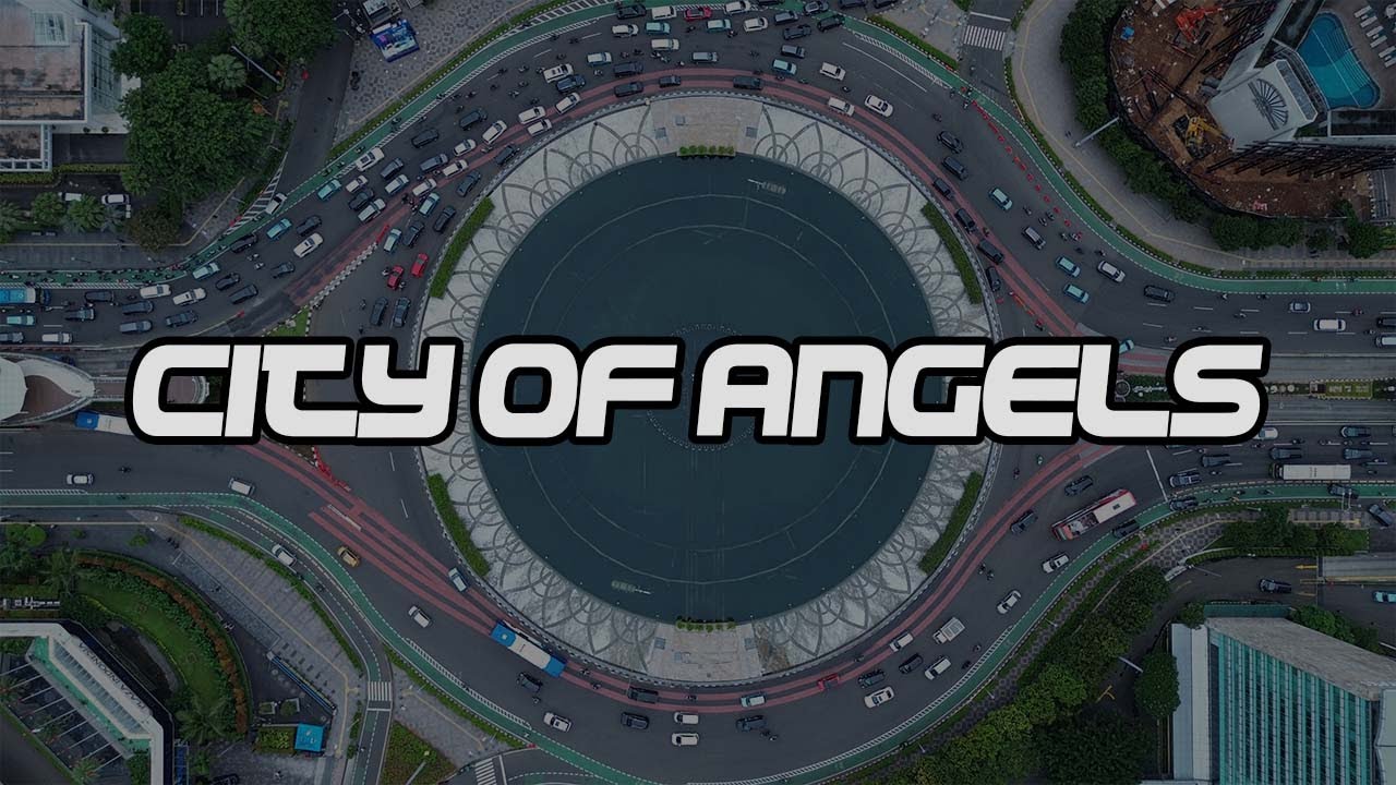 CITY OF ANGELS || FREE FOOTAGE DRONE || FOOTAGE JAKARTA || DRONE JAKARTA || DJI