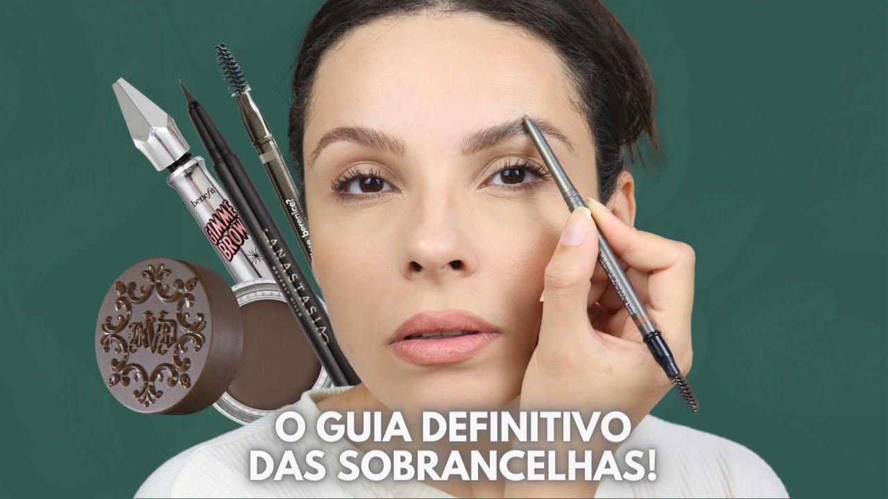 ITENS DE SOBRANCELHA E COMO USAR CADA UM! #automaquiagem