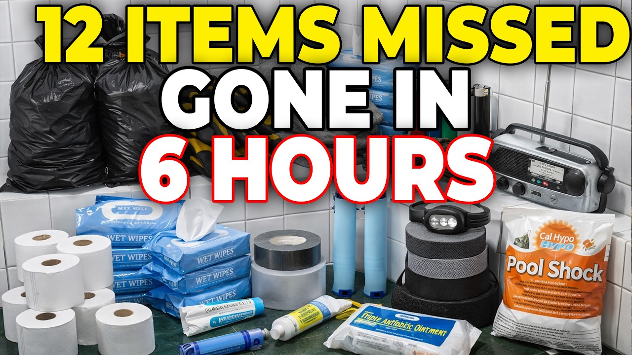 These 12 Surprising Items Gone From Stores in the First 6 Hours of Grid Collapse