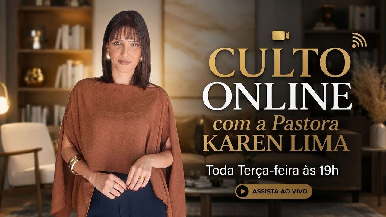CULTO ONLINE COM PROFETA JHONY E A PASTORA KAREN LIMA