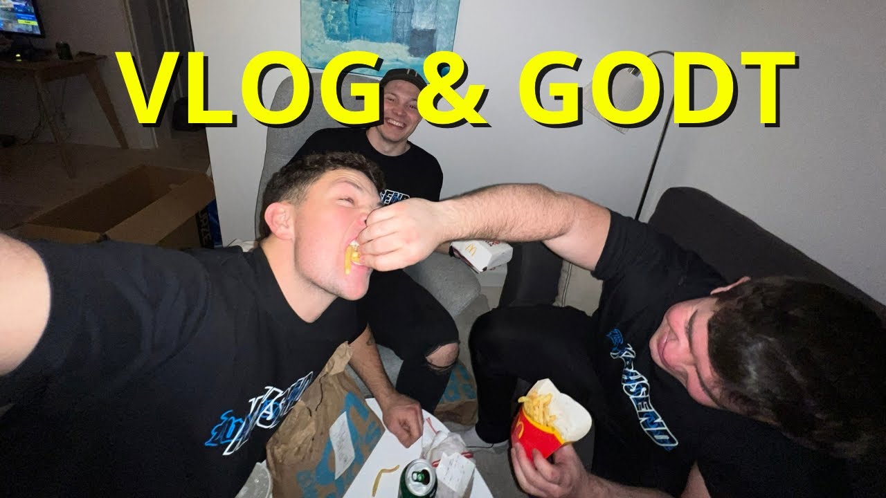 Vlog 3 - LAN, Boksning, McDonalds, CSGO, Frysepizza, TikTok