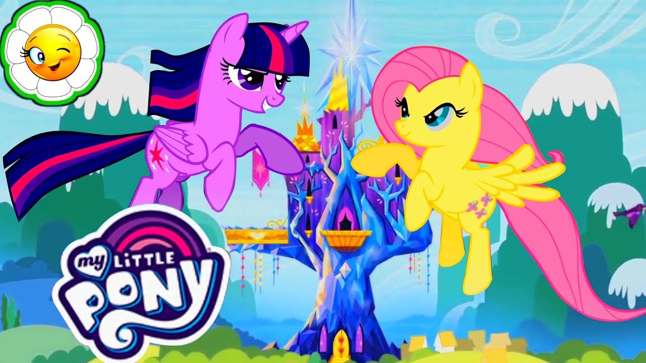 My Little Pony: радужные гонки #1 Пони возвращают миру заколдованные цвета!  Мультик игра