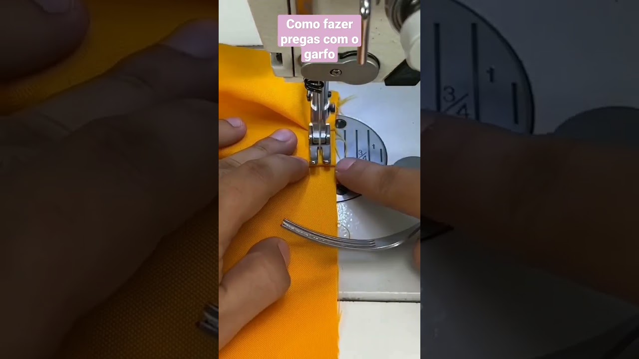 como fazer pregas com garfo #viral #shots