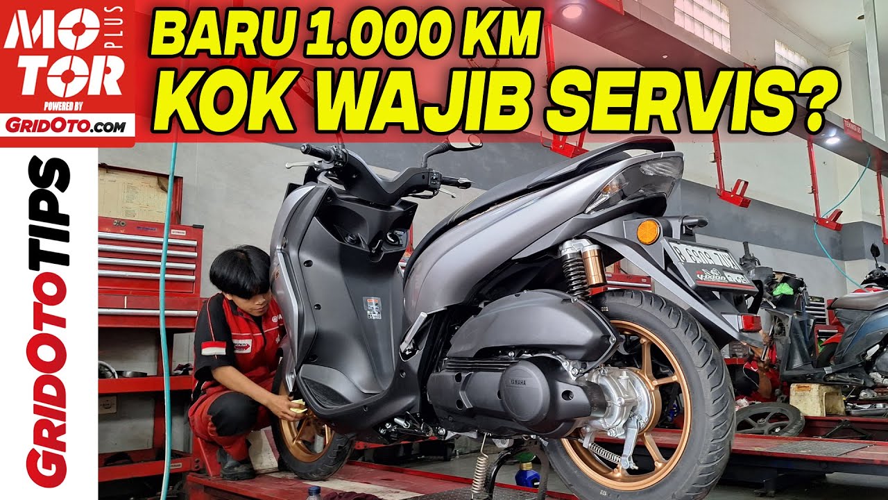 Alasan Motor Baru Harus Cepat Diservis, Permainan Bengkel Resmi?