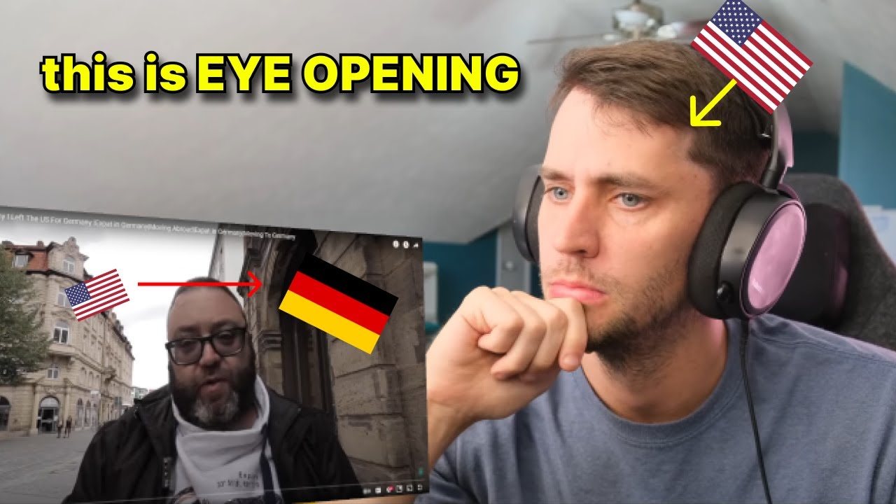 'Why I Left America For Germany' American Reacts