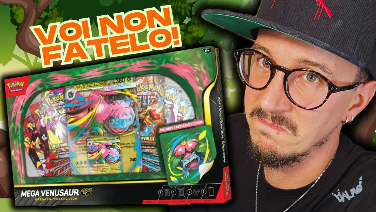 La COLLEZIONE Pokémon di MEGA VENUSAUR EX è TERRIBILE, ma TROVO... 🔥