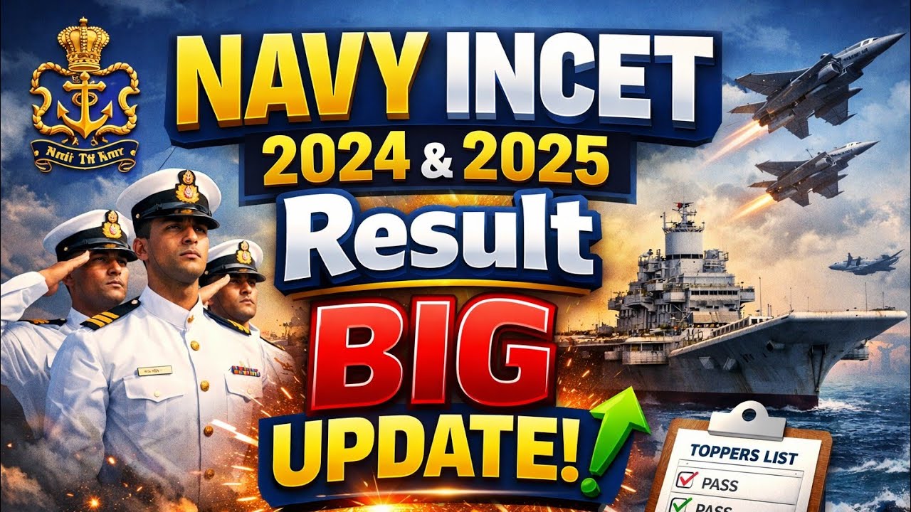 Navy Incet Result Update ⚓ ⚓⚓