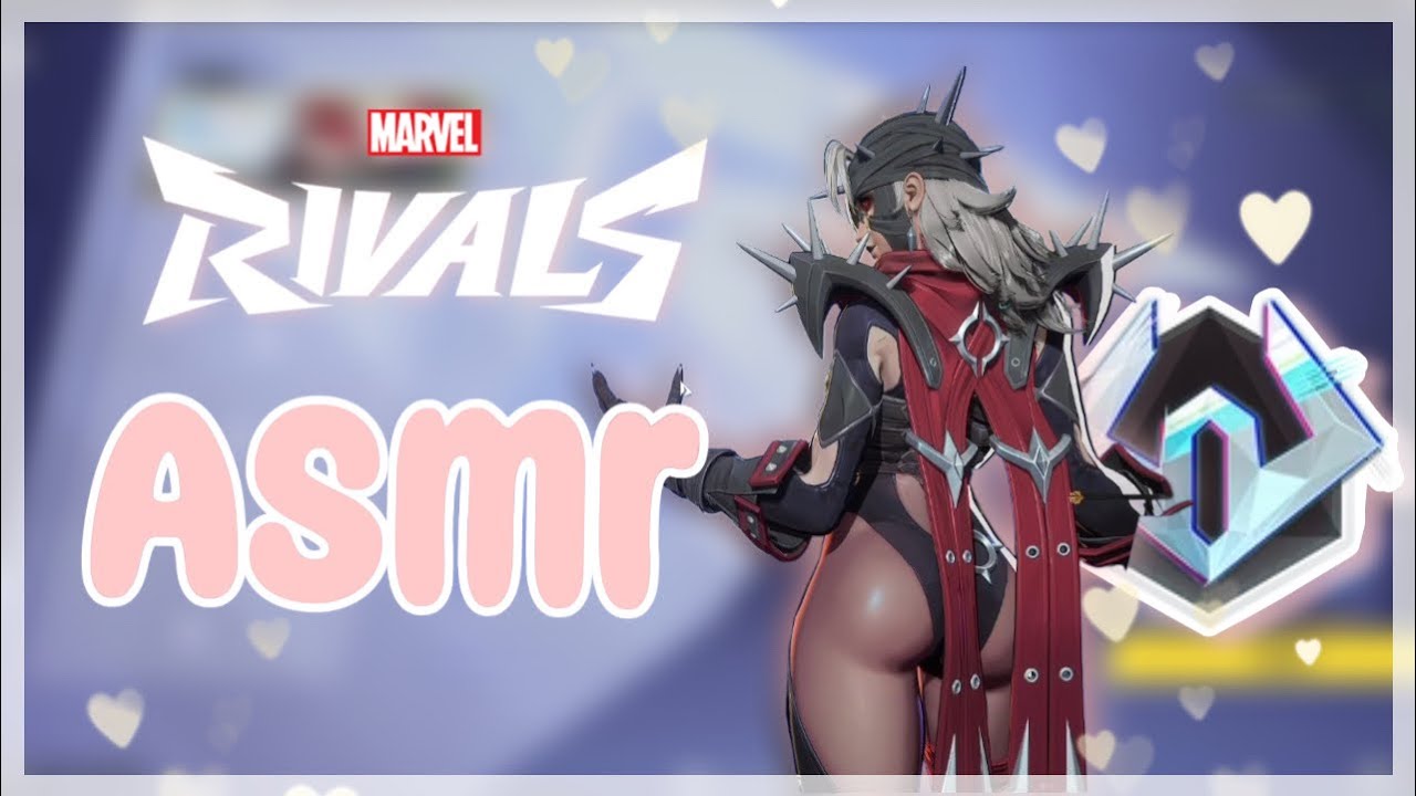 Marvel Rivals ASMR 💗 Back in Silver | Whispered Gum Chewing and Keyboard Sounds (No Tongue Clicking)