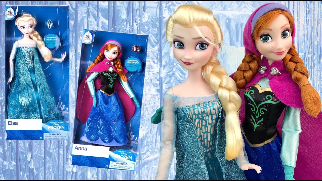 Холодное сердце: Анна и Эльза 2018 Классические куклы Disney Store ОБЗОР