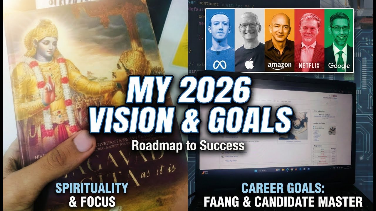7 Promises to myself for 2026 | My Vision for 2026