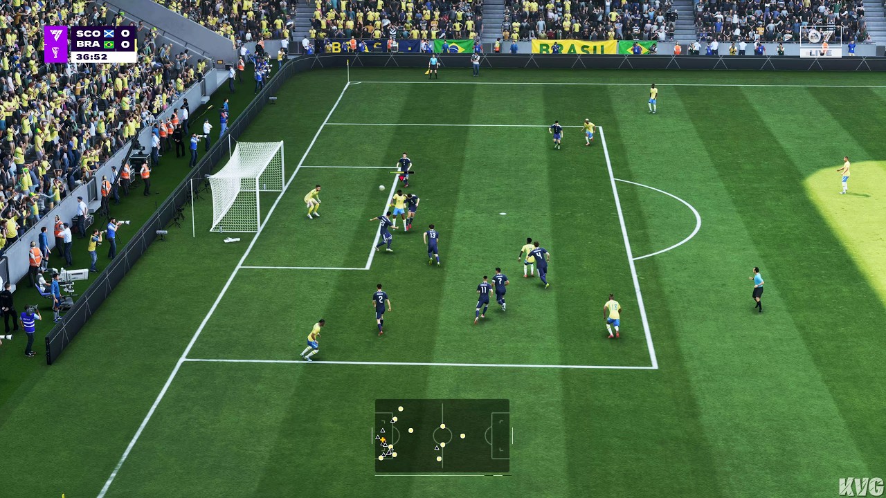 EA SPORTS FC 26 &mdash; Всемирная игра &mdash; Шотландия против Бразилии &mdash; Геймплей (PS5 UHD) [4K60FPS]