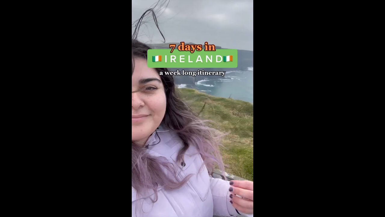 How To Spend 1 Week In Ireland #shorts