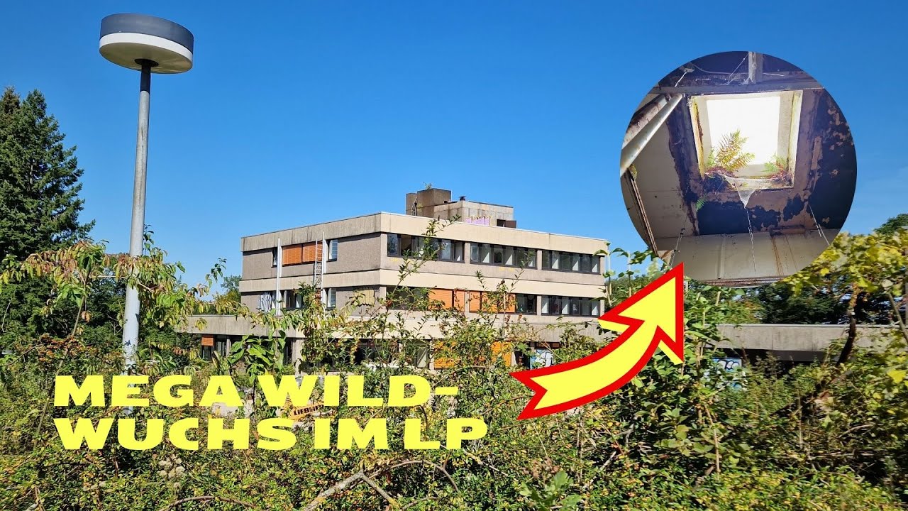 Die verlassene Polizeischule - Krasser natürlicher Verfall trifft auf Zerstörung!
