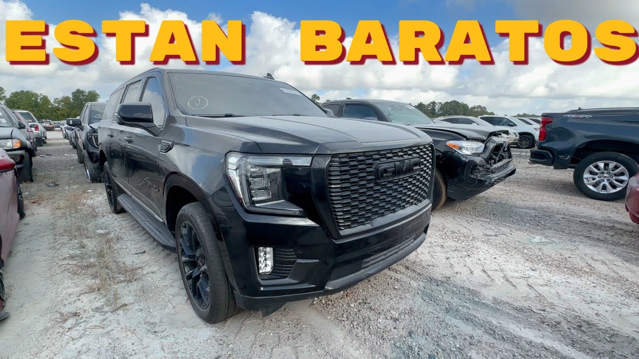 CARROS DE SEGUNDA MANO QUE LOS AMERICANOS YA NO QUIEREN CON POCOS DAÑOS 