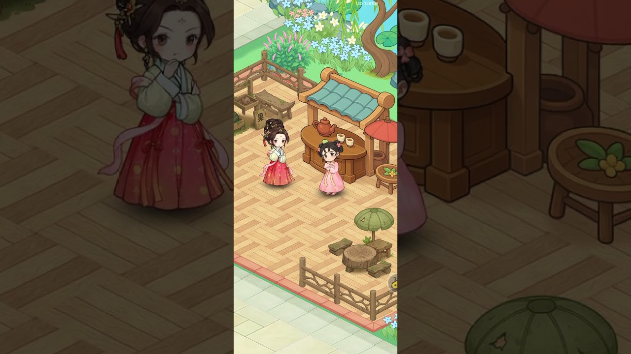 Merge Teahouse | First gameplay | mobile game | IOS | 