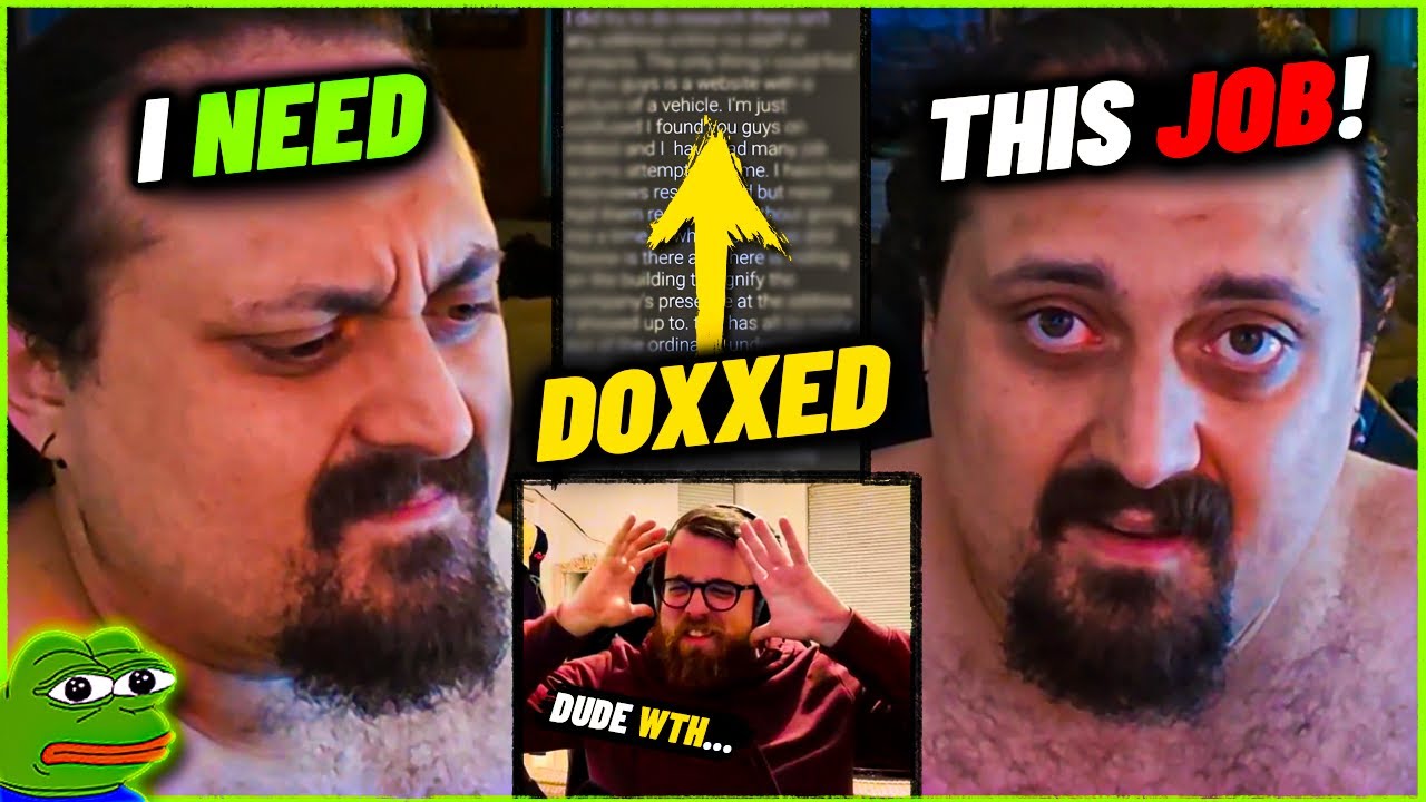 Shirtless MrGirl Simp DOXXES Innocent Woman & Himself! 'Illegaly' Records DEBATE w/ Job Interviewer?