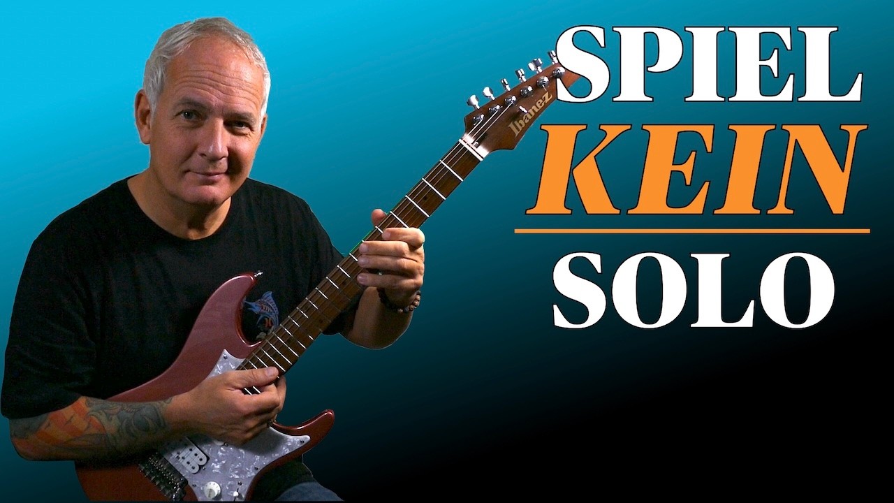 Spiele Licks wie Riffs und werde besser