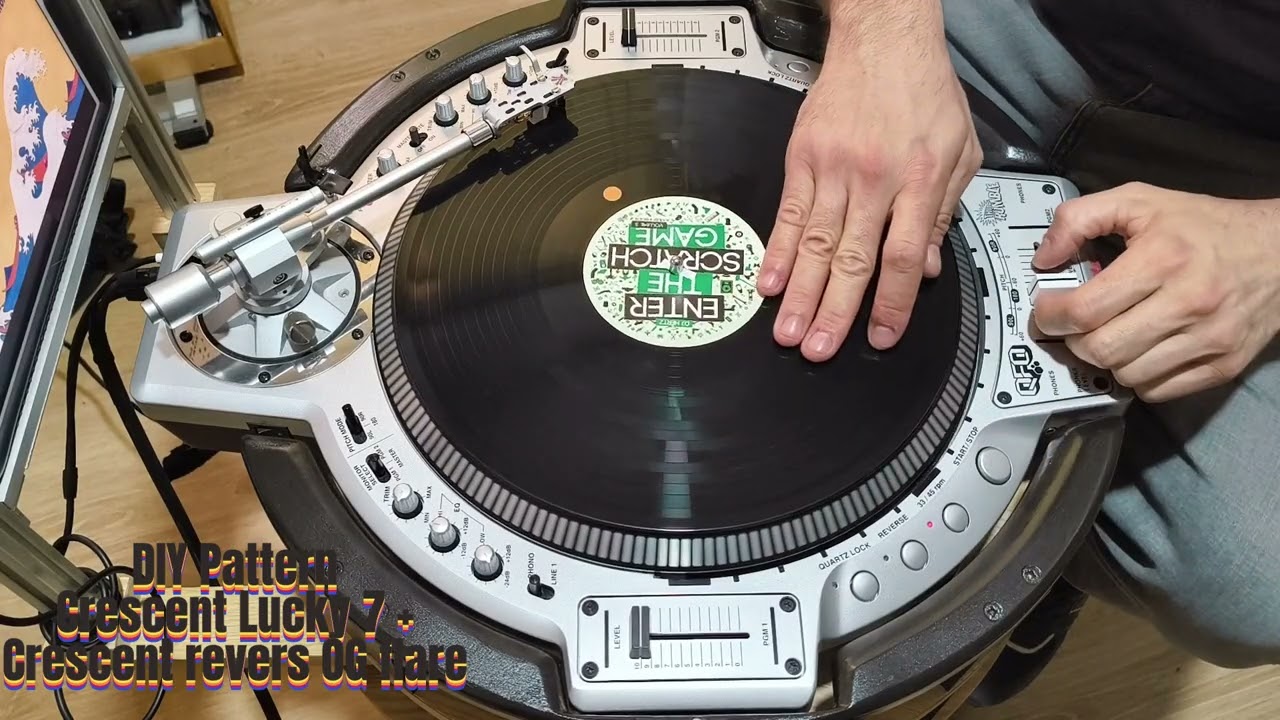 Lucky 7, Crescent lucky 7 & pattern scratch practice! 🎚️💿