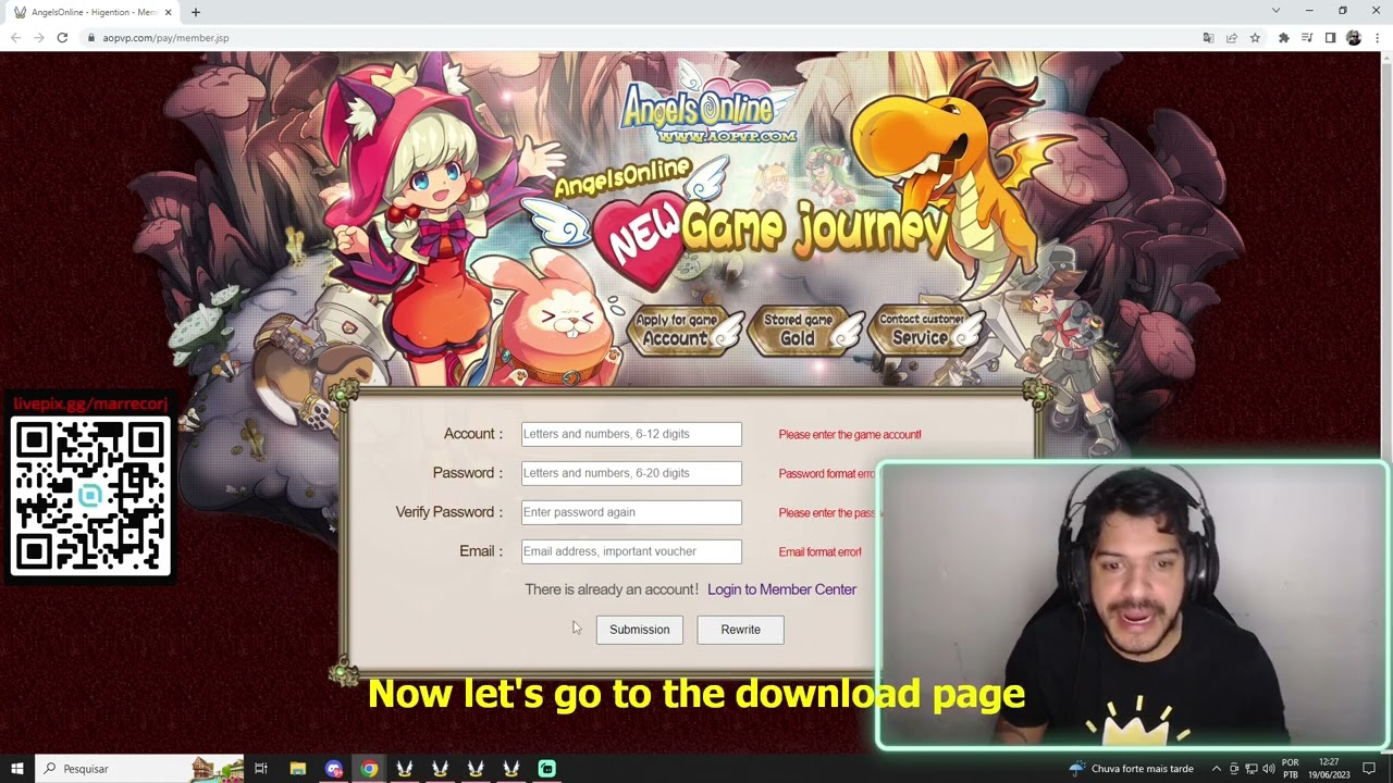 Angels Online  Private server | AOPVP - how to dowloand, register and change resolution #tutorial