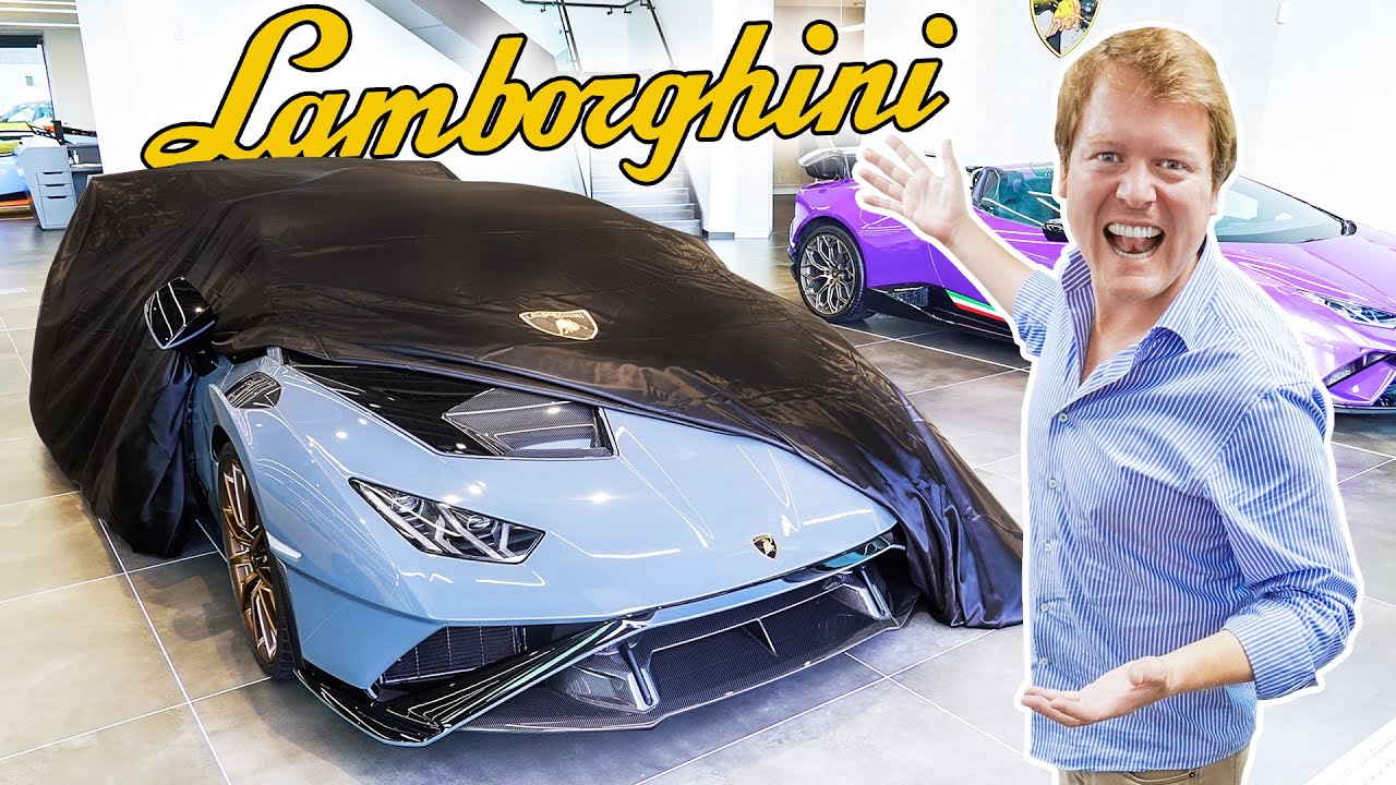 NEW LAMBORGHINI DAY! The FIRST Huracan STO 60th in the Country