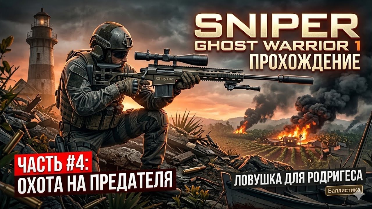 Sniper Ghost Warrior 1 | Прохождение #4 Предательство