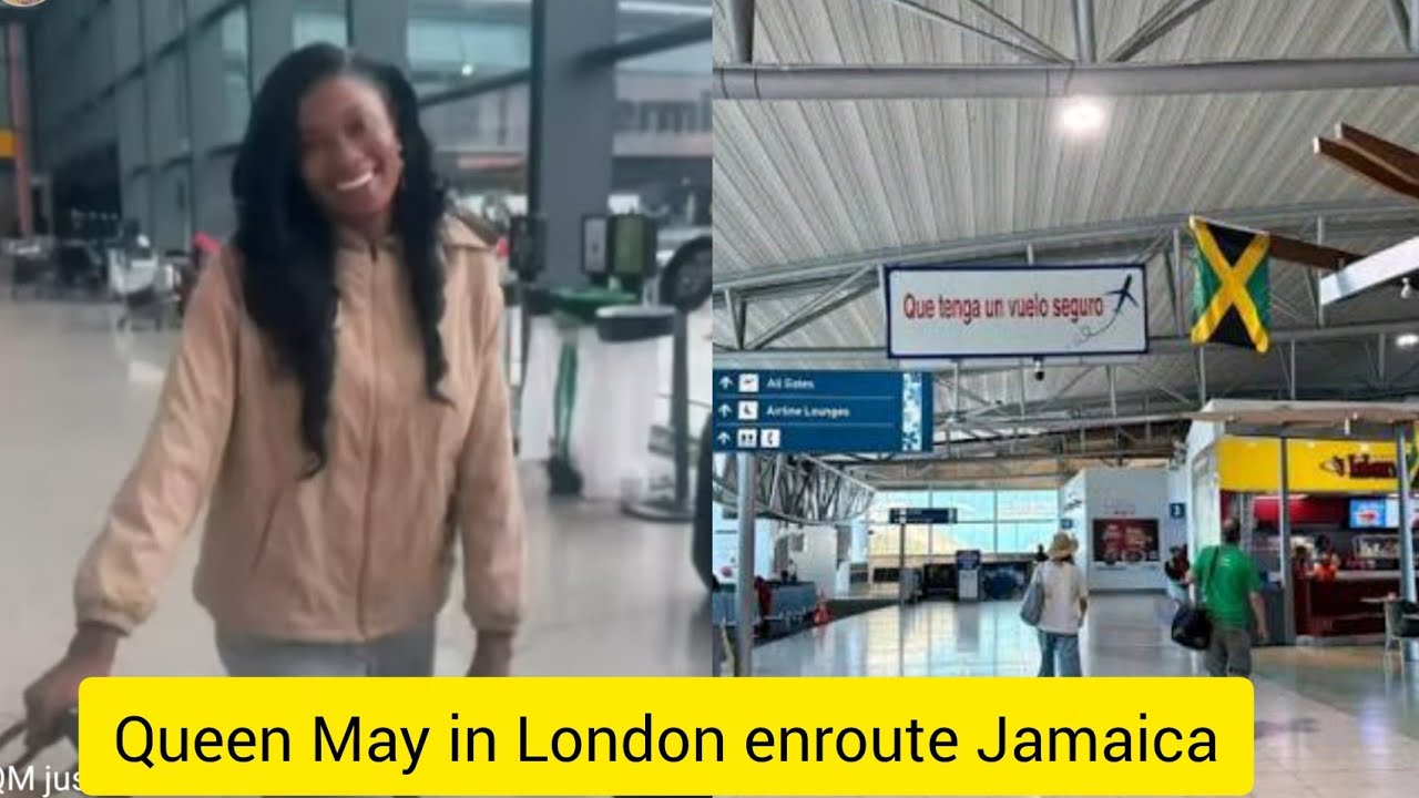 May Edochie glows as she was spotted in London, enroute Jamaica for her valentine vacation. 