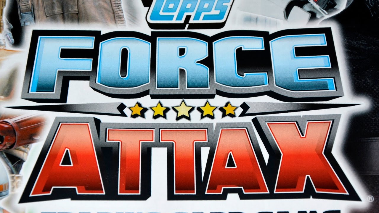 Star Wars Force Attax Starter Pack Unboxing