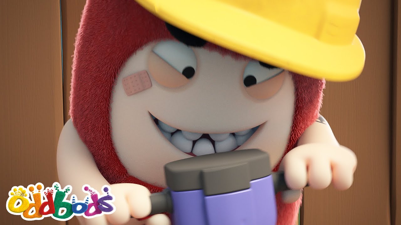 DIY CHAOS 🚧👷| Oddbods Full Episode | Funny Cartoons for Kids