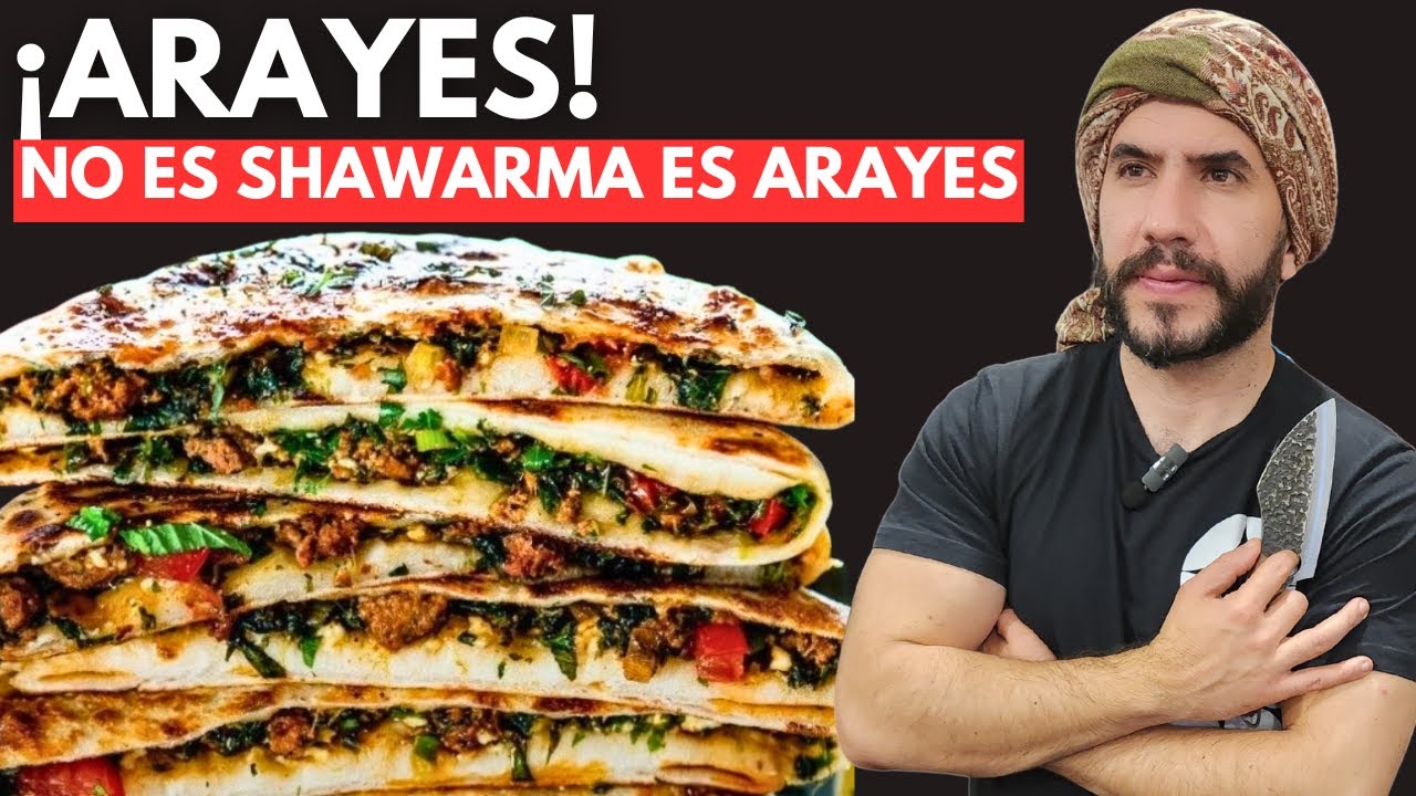 El SÁNDWICH ÁRABE más CRUJIENTE que probarás – ARAYES