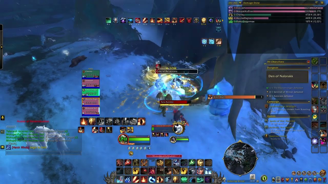 WoW Midnight 12.0.1 scalecommander augmentation evoker pve Den of Nalorakk Heroic