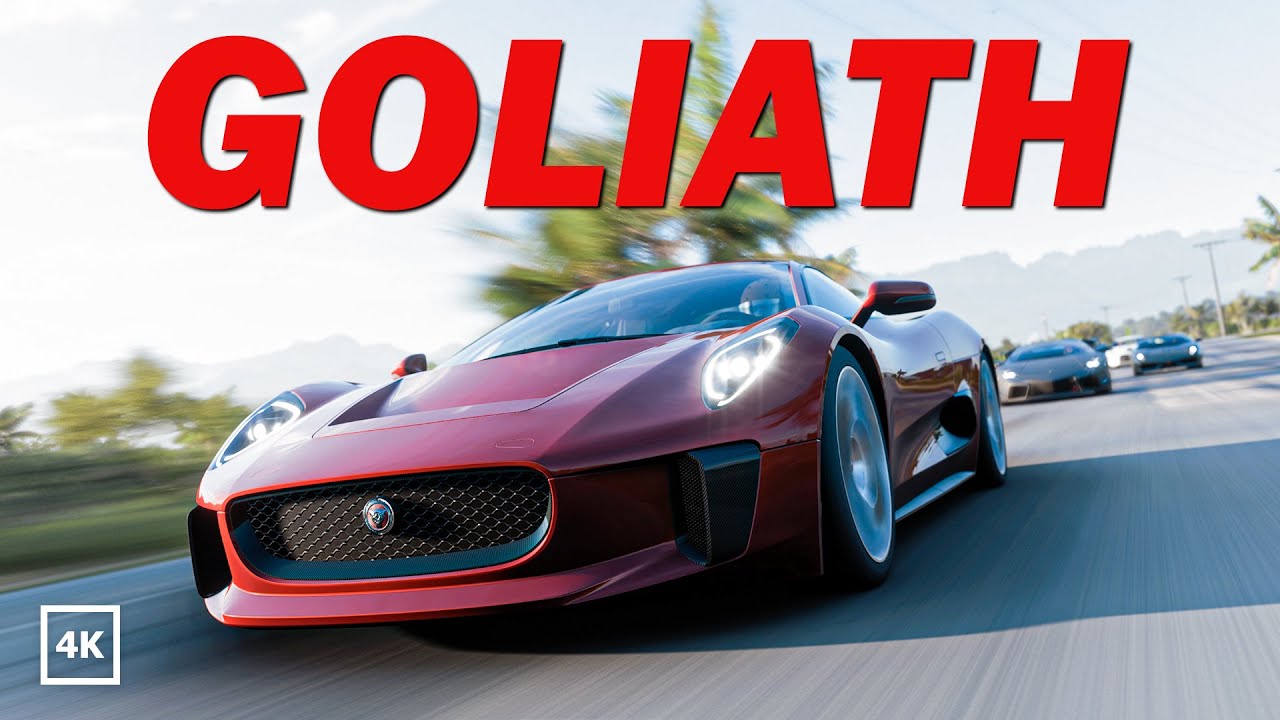 [4K] Forza Horizon 5 2010 Jaguar C-X75 | GOLIATH RACE RTX 3090 Gameplay