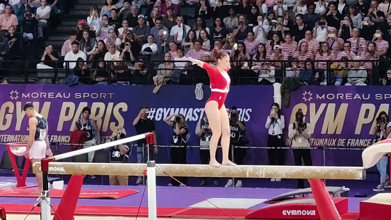 Morgane Osyssek Reimer 🇫🇷 - 🥉 12,800 Beam Final - Paris World Cup 2025