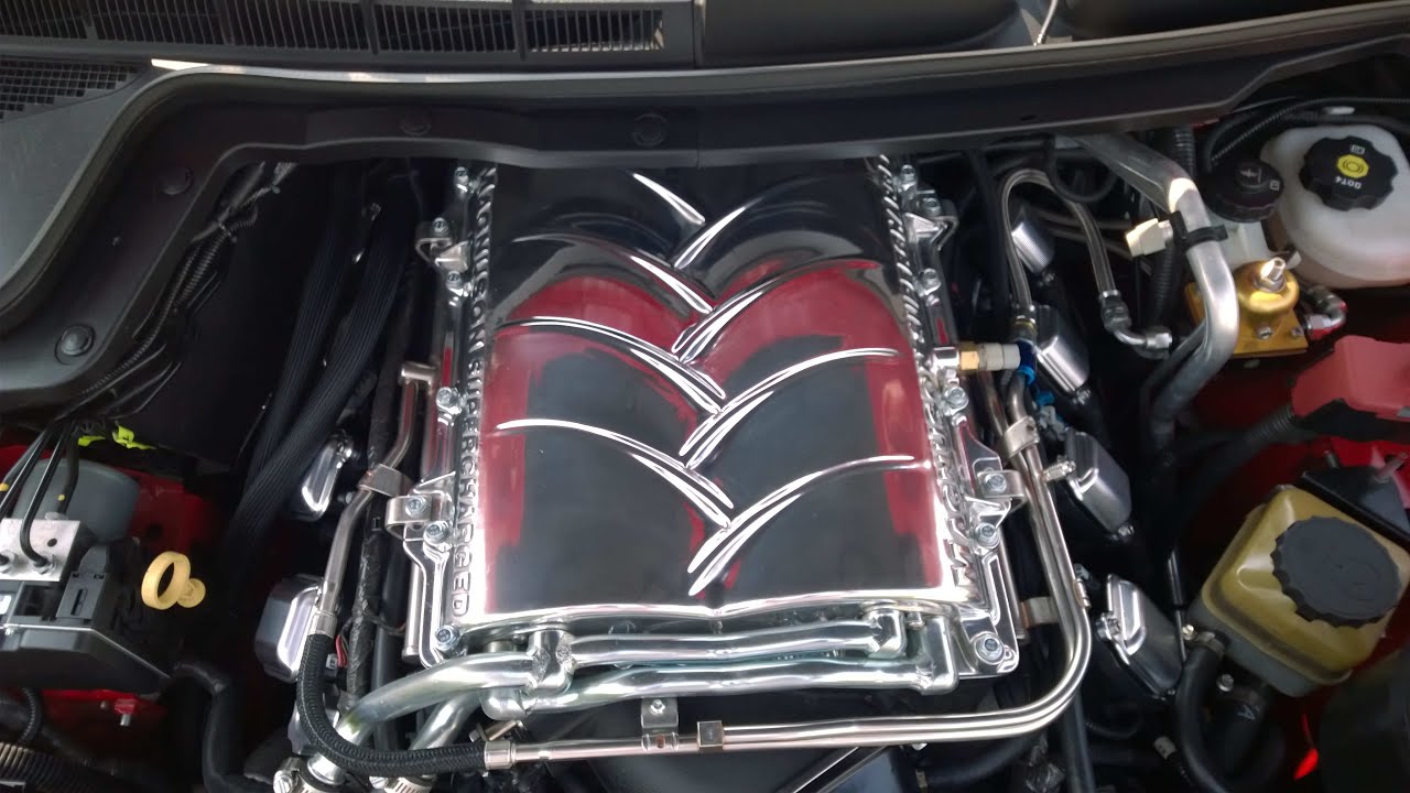 Before & After Magnuson Heartbeat Supercharger rebuild