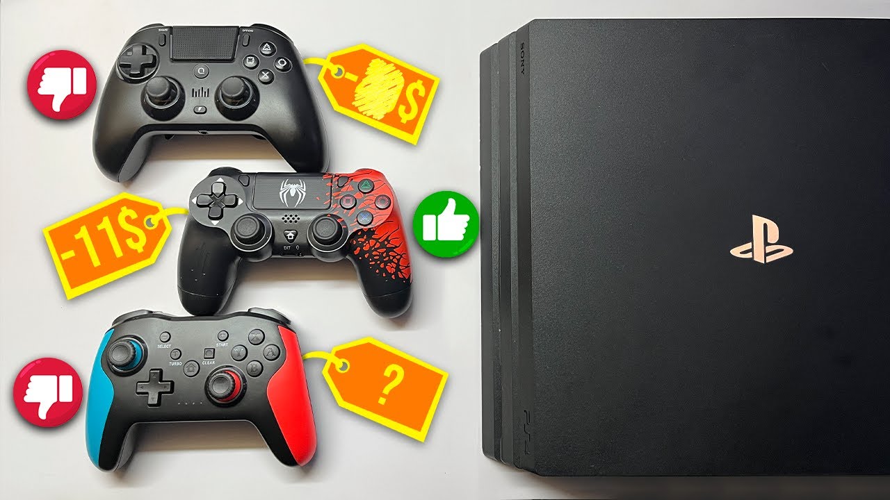 COMPRÉ 3 CONTROLES de PS4 en ALIEXPRESS | ¿Cuál es Mejor? | Mr Gamer