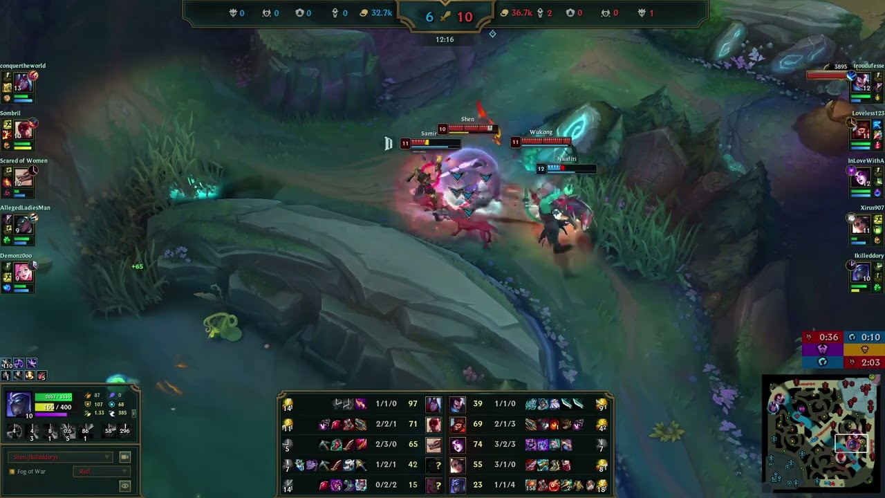 #SHEN #leagueoflegends is SO BACK 2026 NEW League of Legends Shen killed Naafiri