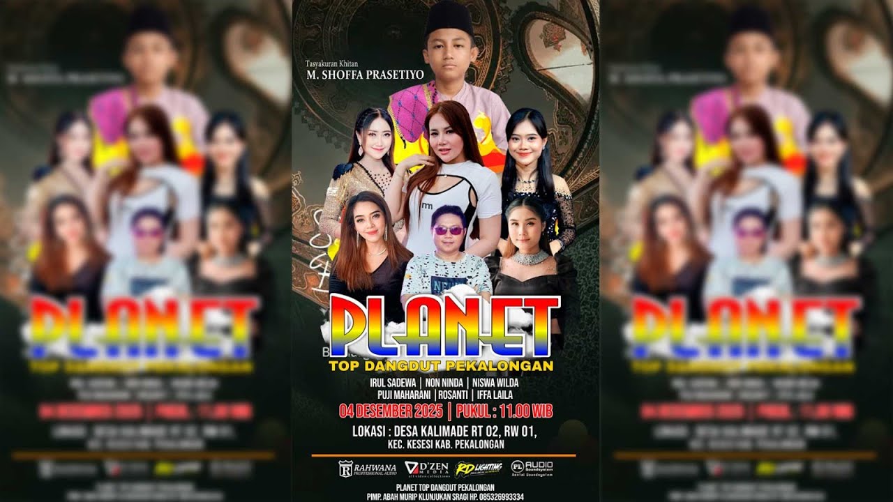 LIVE : PLANET TOP DANGDUT TASYAKURAN KHITAN ANANDA 