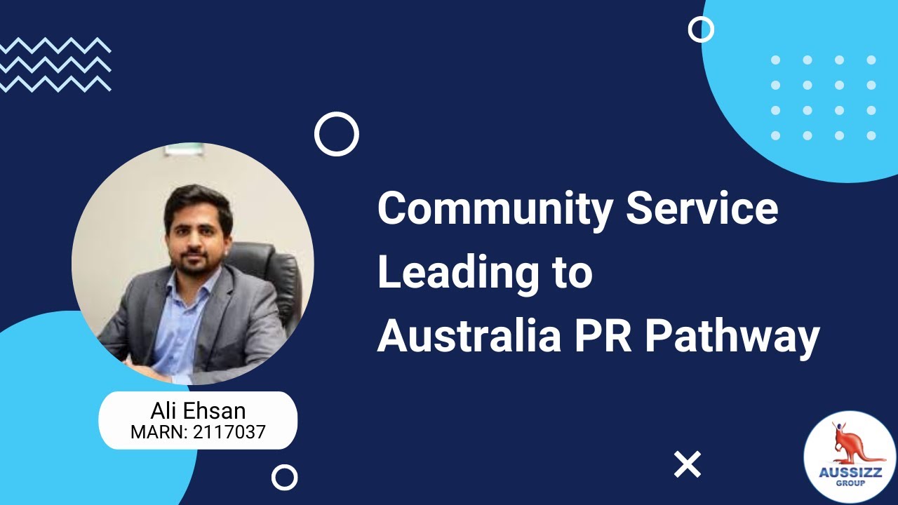Community Service leading to PR Pathway | Aussizz Group