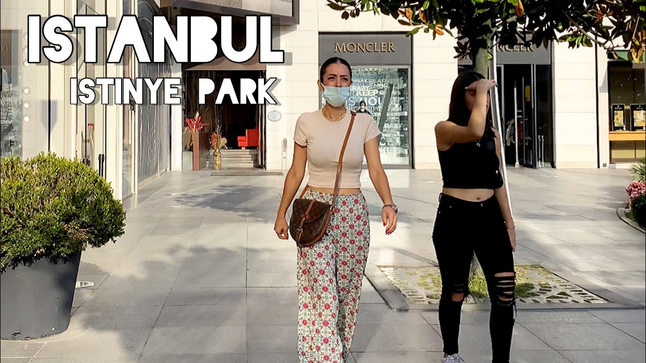 Istanbul city, Istinye Park Walking Tour - The Best Shopping Mall In The City - 28 SEP 2021 - 4K