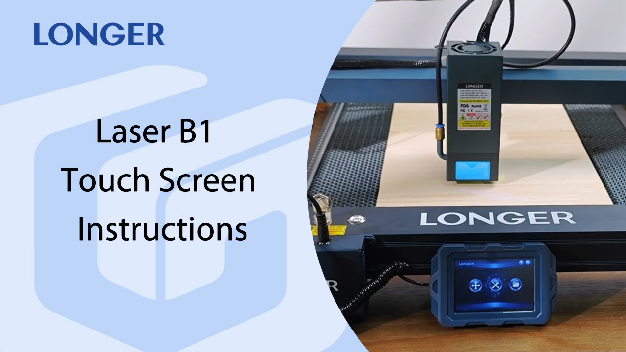 Laser B1 Touch Screen Instructions