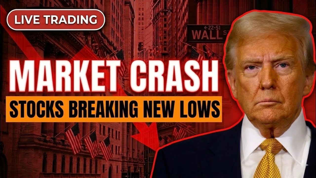 Trump Warns Energy Attack! SPY QQQ NEW LOWS📉 | Live Trading Stocks Futures
