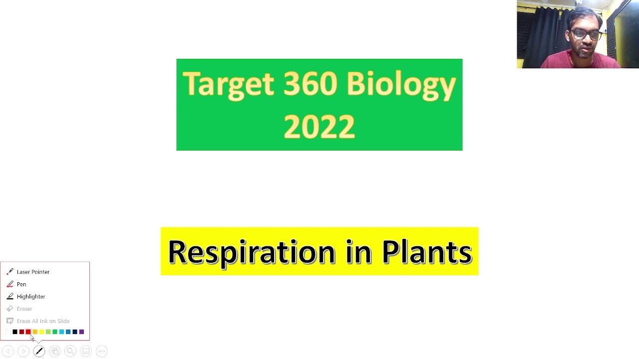 Respiration in Plants class 11 | Quick Revision | Target 360 Biology
