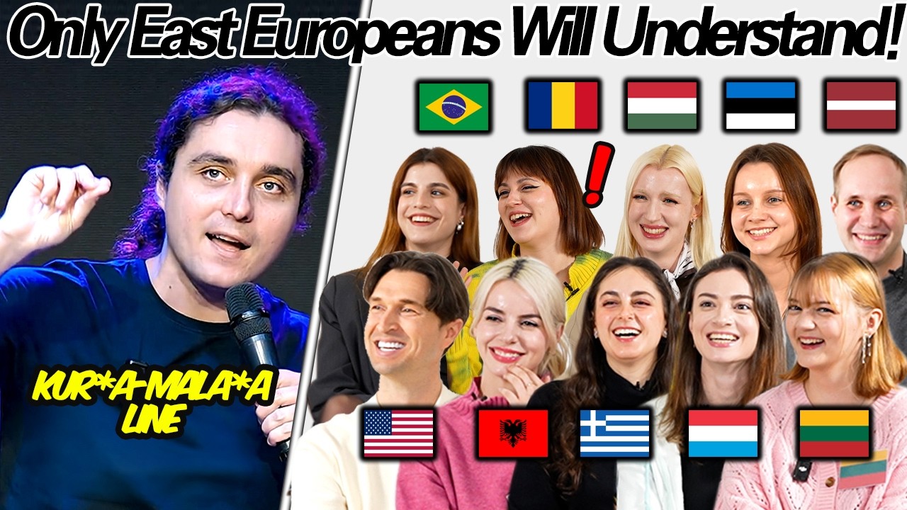 8 Europeans React To WILD European Stand Up Comedians | Dragos Comedy, Max Amini