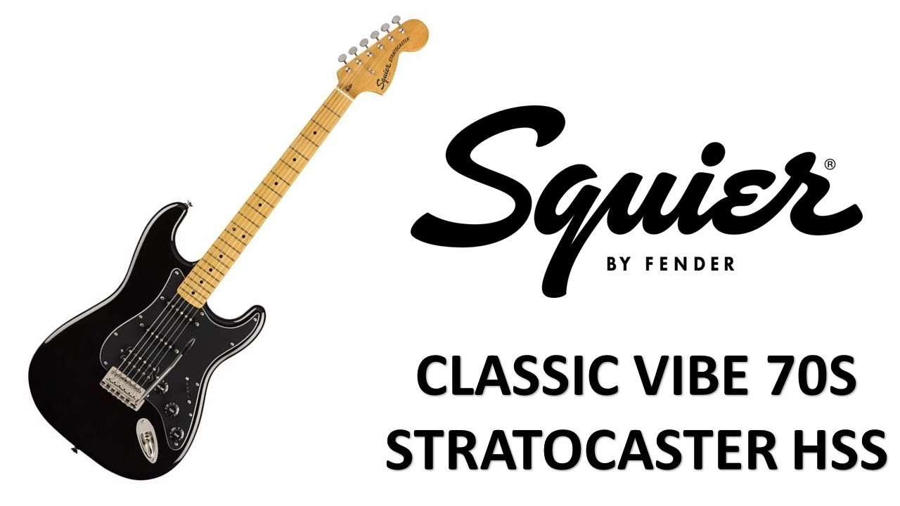 Squier Classic Vibe 70s Stratocaster HSS (reseña en español) #squierbyfender