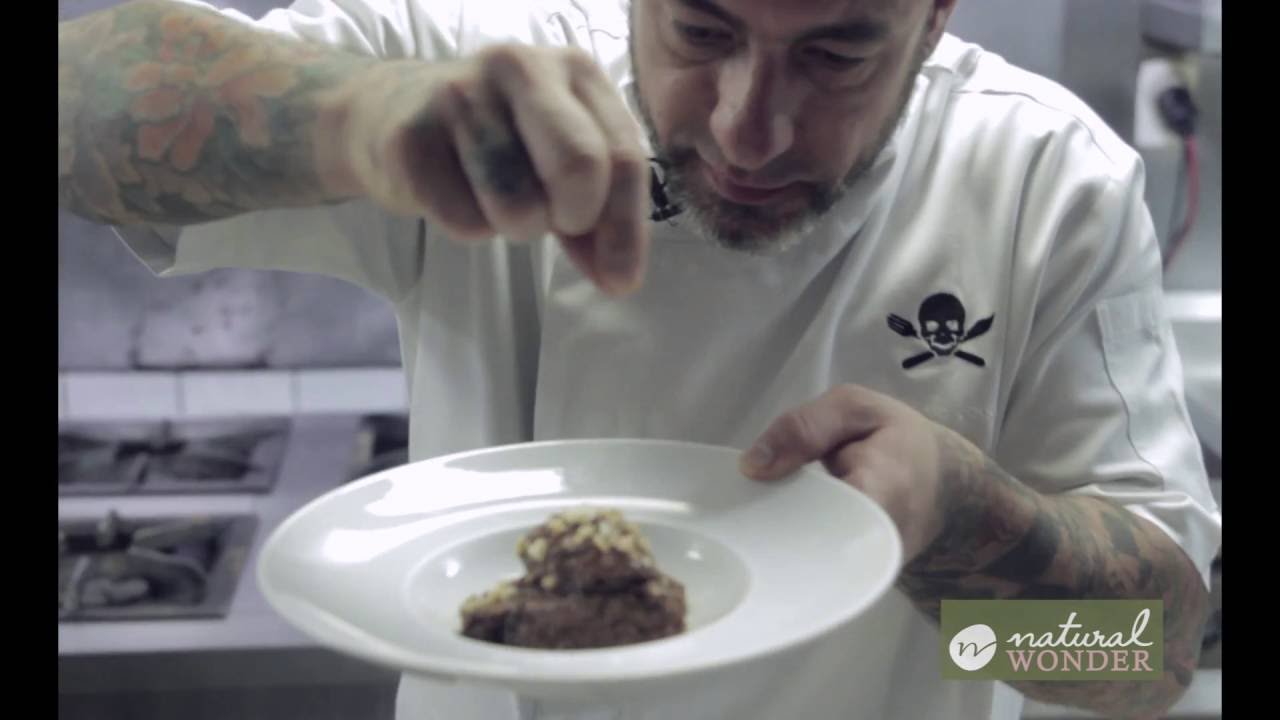 Mousse feito com Sal Rosa do Himalaia - Natural Wonder - Chef Henrique Fogaça