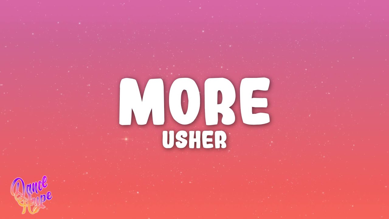 Usher - More (RedOne Jimmy Joker Remix)