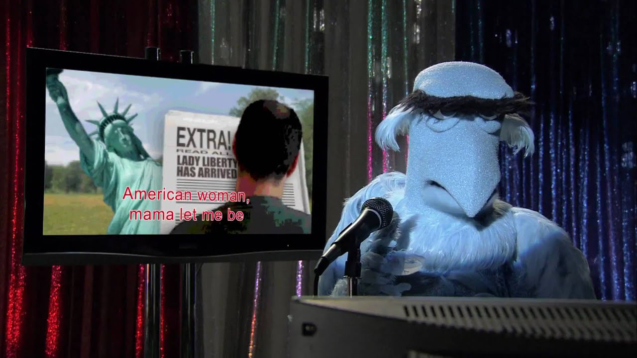 American Woman | Sam the Eagle | Muppet Music Video | The Muppets