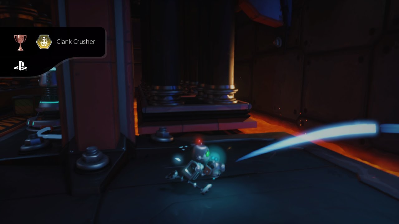 راتشد اند كلانك :  Ratchet & Clank 2016 : Clank Crusher Trophy