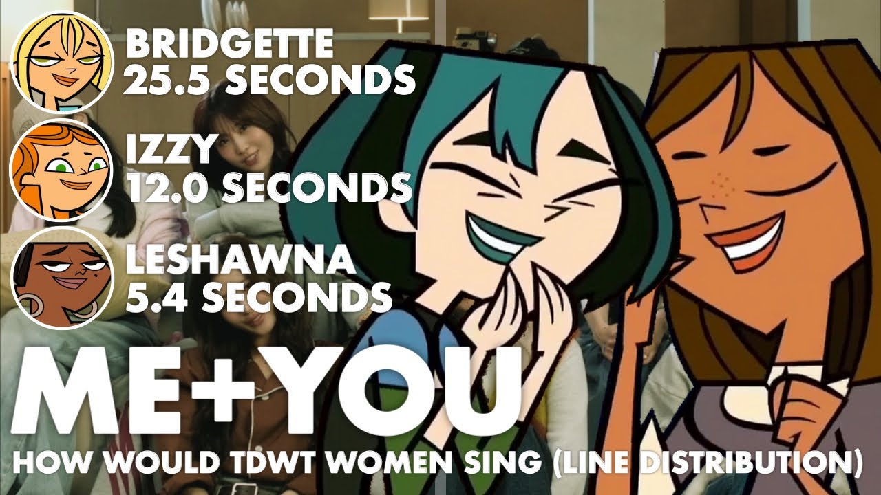 How Would Total Drama World Tour Women Sing ‘ME+YOU’ by TWICE (Line Distribution)