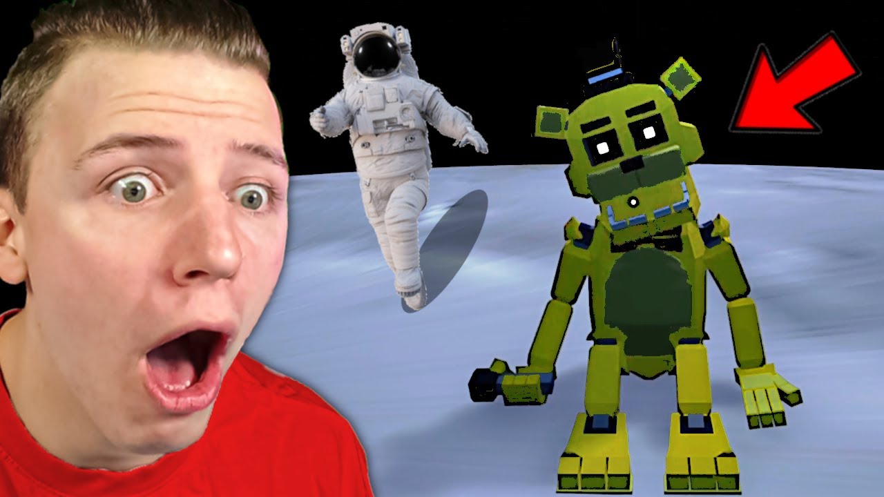 Ich FLIEGE zum MOND und finde GOLDEN FREDDY ? 😱 | Killer in Purple 2